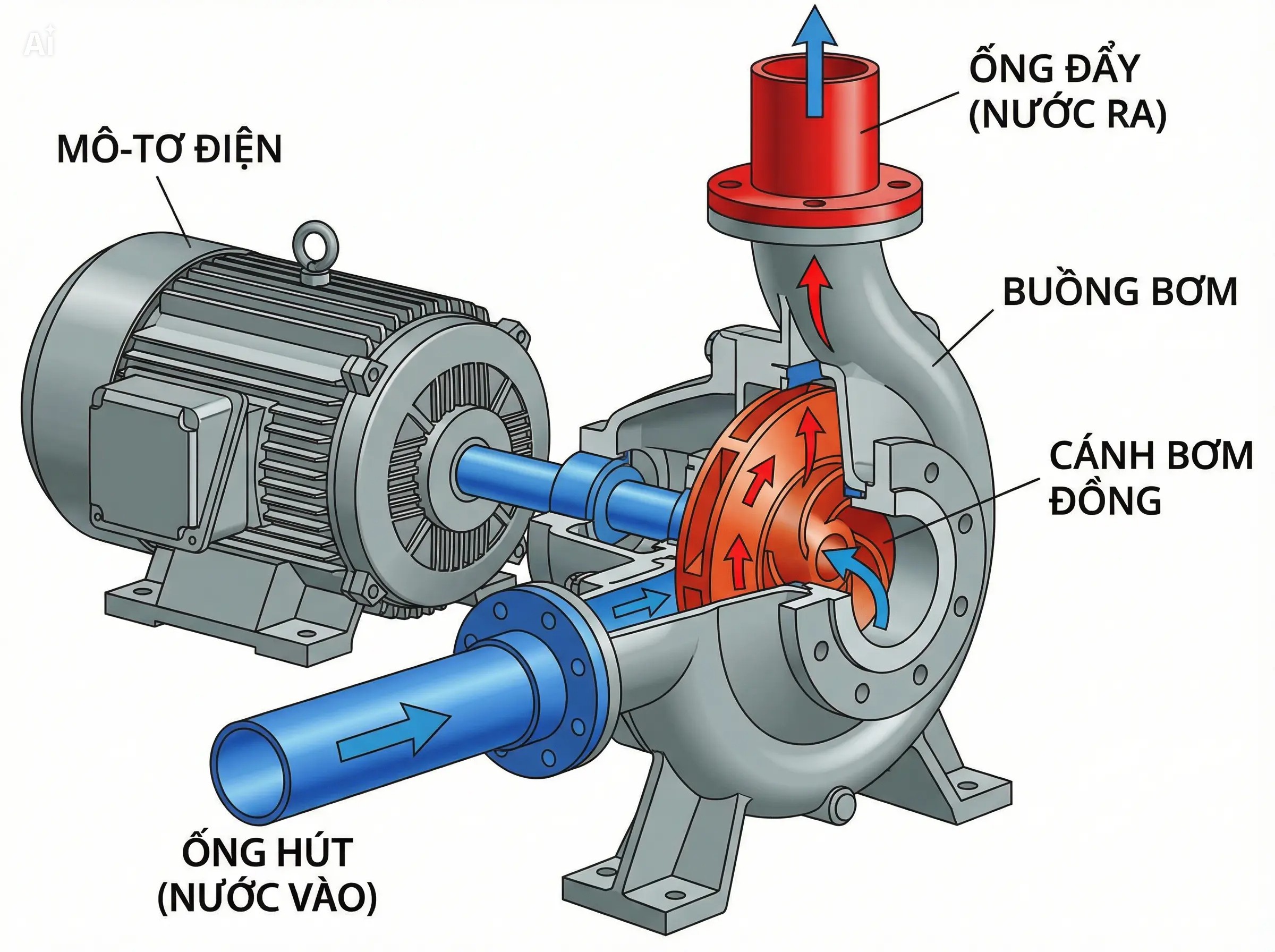Tìm hiểu máy bơm chữa cháy – cấu tạo & nguyên lý hoạt động với thông tin đầy đủ, dễ hiểu và áp dụng đúng chuẩn PCCC.