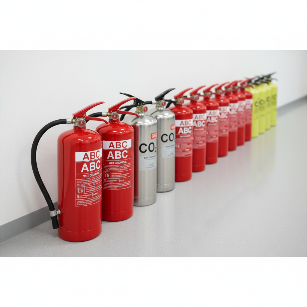 Các loại bình chữa cháy phổ biến tại Việt Nam