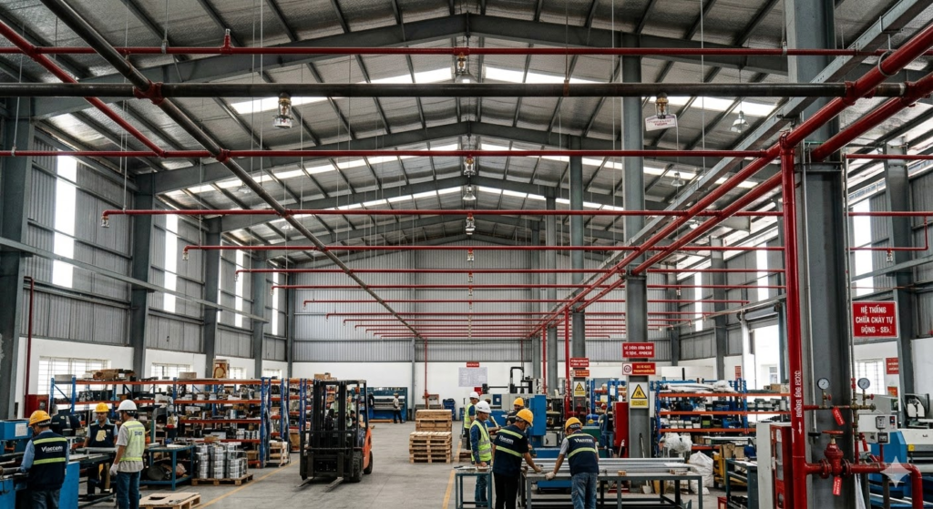 hệ thống PCCC tự động trong công trình