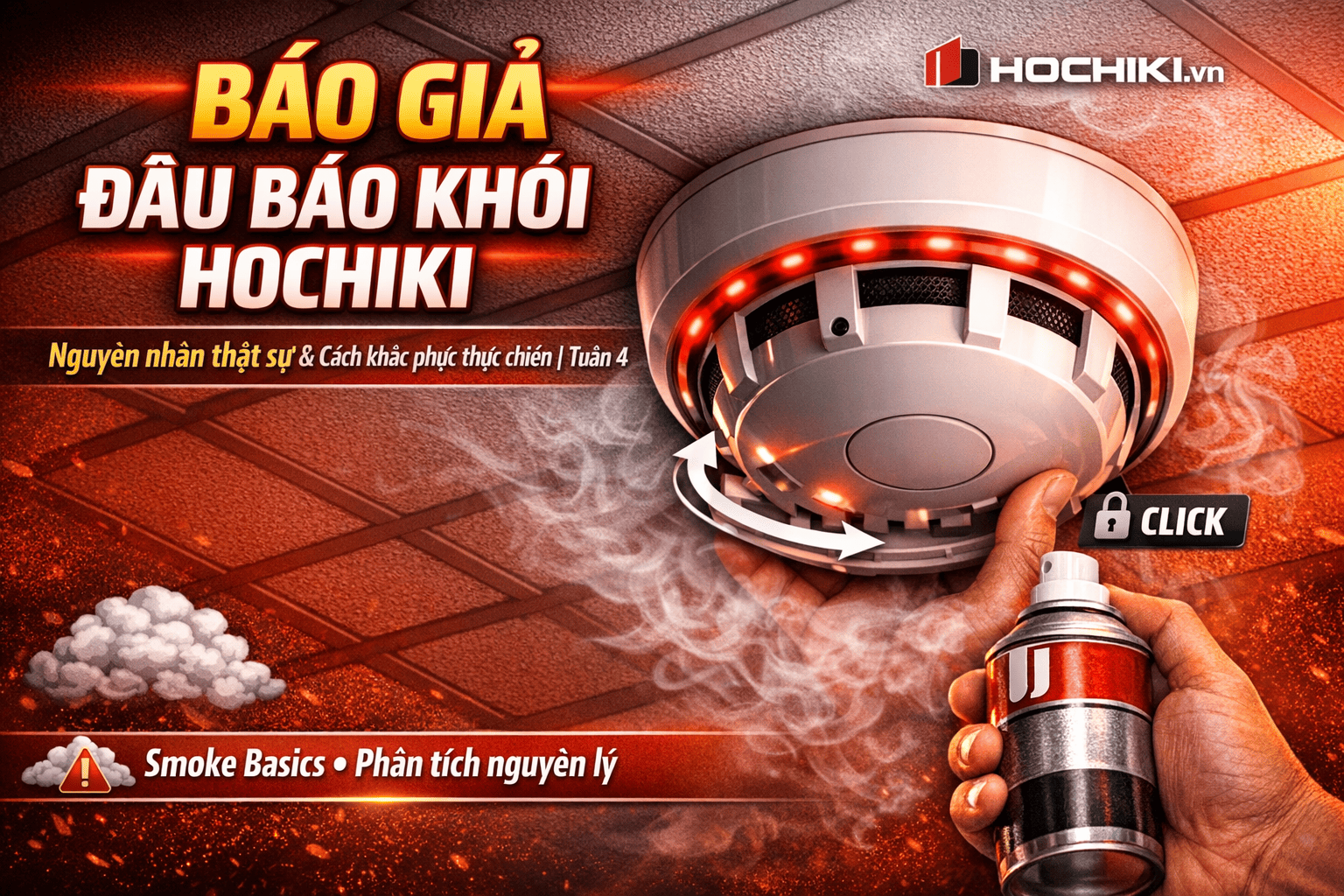 báo giả đầu báo khói Hochiki ALO-V