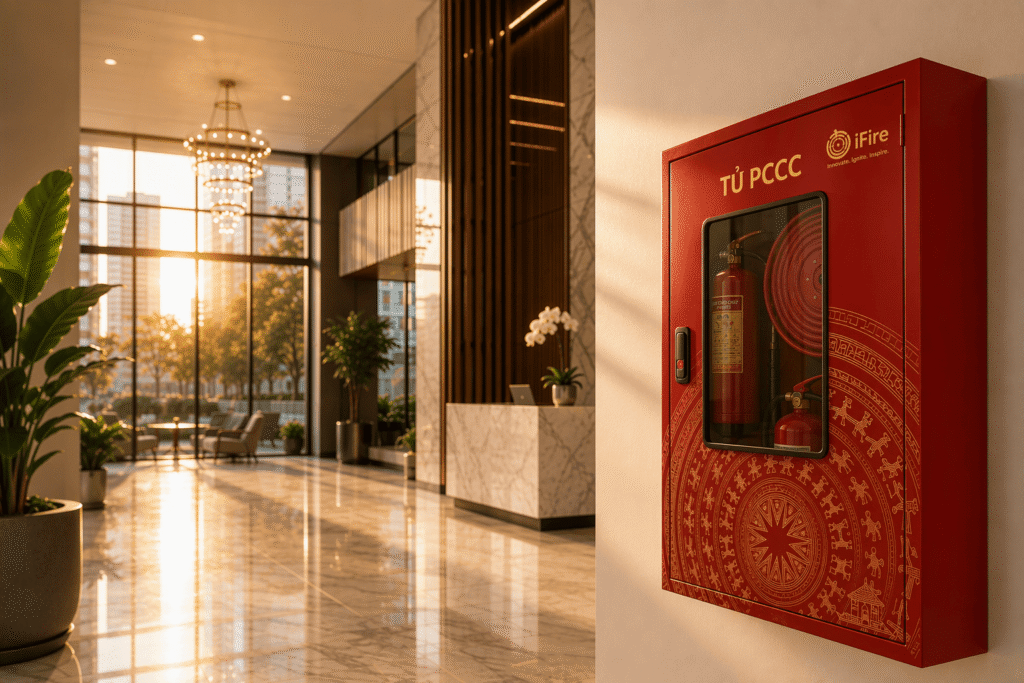 Bài viết chuyên sâu về tủ PCCC: phân loại, cấu tạo từng bộ phận, hướng dẫn lắp đặt chuẩn TCVN, bảo trì. iFire – giải pháp PCCC bản sắc Việt, uy tín hàng đầu.